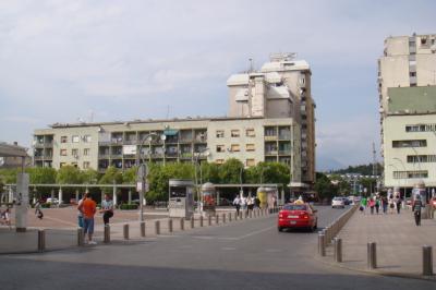 201005雨の欧州旅行　ポドゴリツァ（モンテネグロ）