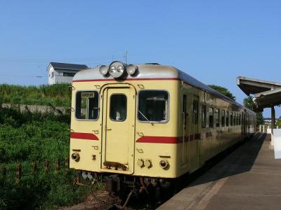 真夏の‘あつ～い‘レトロ列車の運行(ひたちなか海浜鉄道　湊線）
