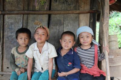 モン族の村でのホームステイ(1泊2日)