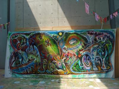 尾道市立美術館で絵本作家「スズキコージの祝祭画展」に行ってきました