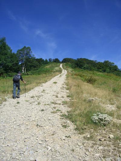 日干し登山　大日ヶ岳　ダイナランドルート