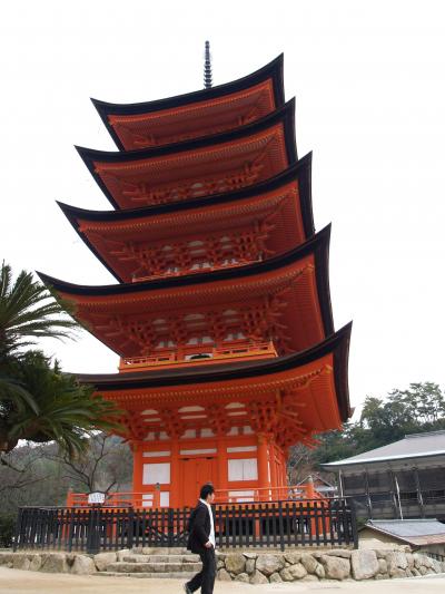 厳島神社の五重塔