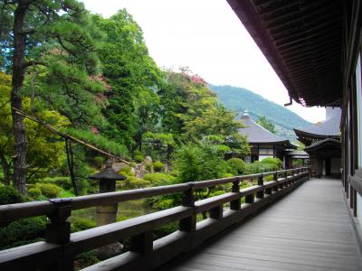 武田信玄公の菩提寺　恵林寺へ Erin‐Tempel mit dem Garten in Yamanashi