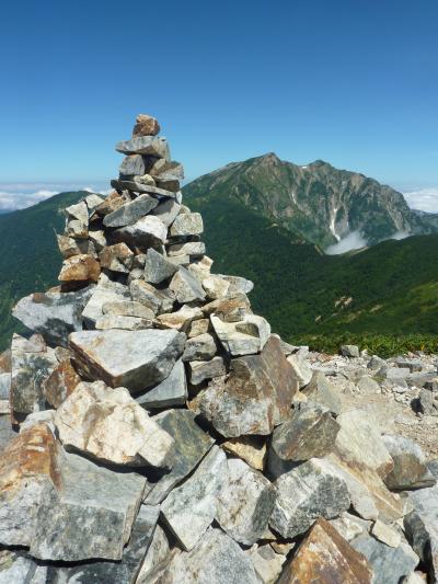 晩夏　鹿島槍に登る