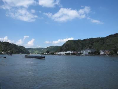 ドイツ・コブレンツ(Koblenz)→リューデスハイム(Ruedesheim)◆船で行くライン川の旅◆