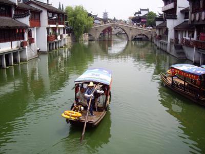 マイルで上海　３日目　（地下鉄で行ける水の街「七宝」）