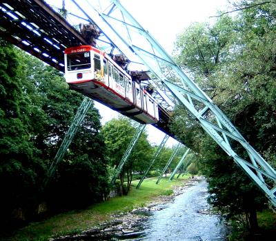 2010 初夏のヨーロッパ No.12　☆ヴッパータール空中鉄道（モノレール）☆