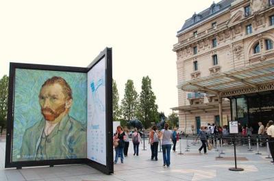 オルセー美術館へ、ポンデザール経由で 