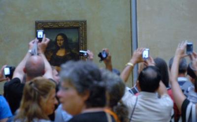 モナリザは、いくらなんでも遠すぎ！！　　　　　　　　　　　　　