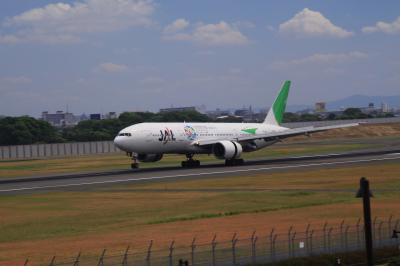 兵庫県・伊丹★スカイパークで飛行機を眺める