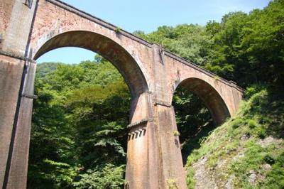 碓氷峠の眼鏡橋