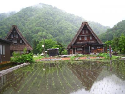 家族旅行で4県周遊2泊3日☆日本の世界遺産五箇山の合掌造り集落