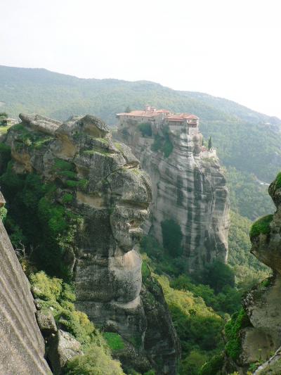 欧州の旅・思い出のアルバム　ギリシャのメテオラ