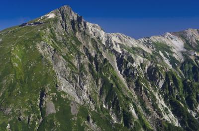 大雪渓から白馬三山縦走