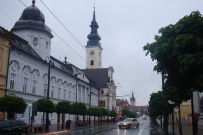 201005雨の中欧旅行　プレショフ(スロヴァキア)