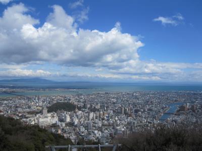 風の強い徳島&雹が降った高松‥