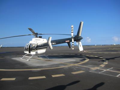 ハワイ島・ヘリコプター