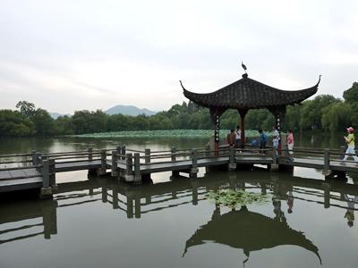 中国杭州＆上海旅行 1日目 西湖散策