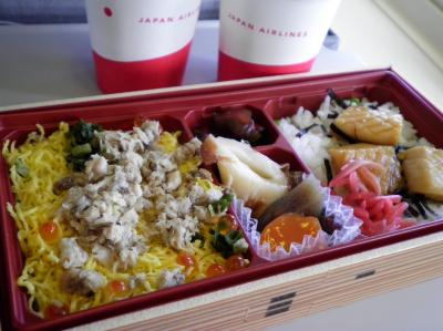 JALの韓国線機内食は食楽空弁、金浦空港から市内バス６６円でお宿へ 2010韓国１