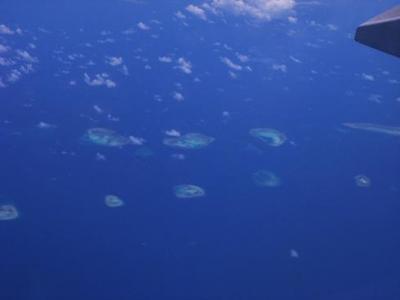南シナ海に小さなモルディブを発見！（マーレ～クアラルンプール～成田）