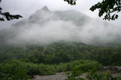 '08　槍ヶ岳→燕岳縦走テント3泊4日　1日目/4日