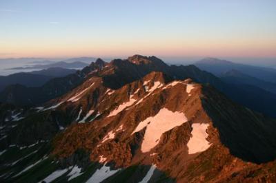 '08　槍ヶ岳→燕岳縦走テント3泊4日　3日目/4日