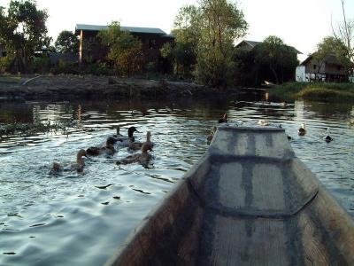 ほっこりミャンマー　② のんびりサンセットクルーズ