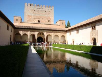 2010.9スペインの歴史とアートを満喫する周遊ツアー（その2哀愁の？「世界遺産・アルハンブラ宮殿」）