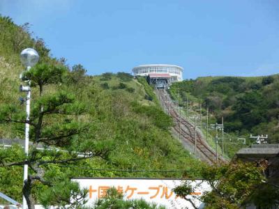 十国峠　静岡県－１　途中見えた「東京スカイツリー」と「富士山」