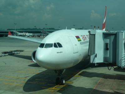 2010年9月　モーリシャス・シンガポール旅行　その７：モーリシャス航空