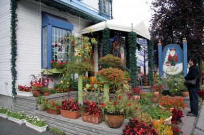 秋色のカナダの旅　（ロレンシャン高原からモントリオールへ）美しい街「サン・ソヴェール」を散策