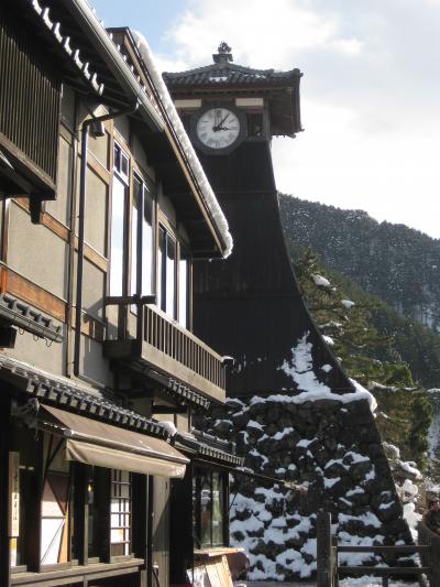 冬の丹後旅行② 出石・城崎 (出石城跡・辰鼓楼・出石そば・城崎温泉)