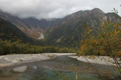 紅葉の上高地