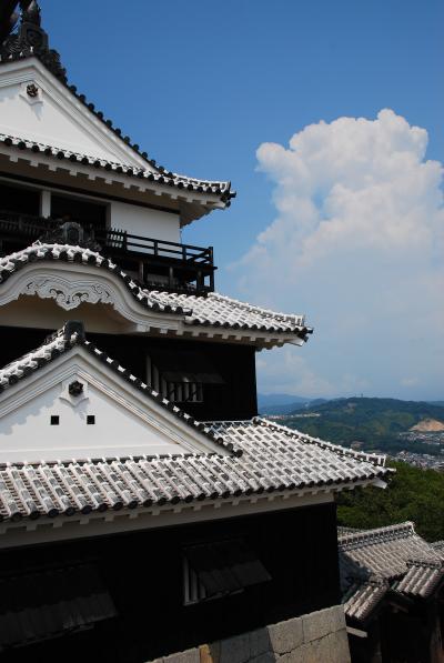 四国一周2000kmの旅⑩ ~真夏の松山城~