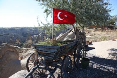 初秋の、“西の新月”トルコ新婚旅行　①カッパドキア1dayTour編