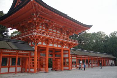 下賀茂神社　参拝　世界文化遺産