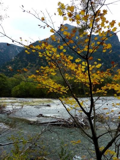 秋の上高地に行ってきました後編