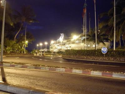 一生に一度、ルルツでザトウクジラの親子と泳ぐ♪♪　《おまけ＠タヒチ島》