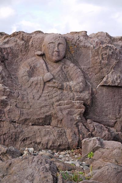 2010.10由利本荘・矢島・鳥海山旅行10終-十六羅漢岩，三崎公園