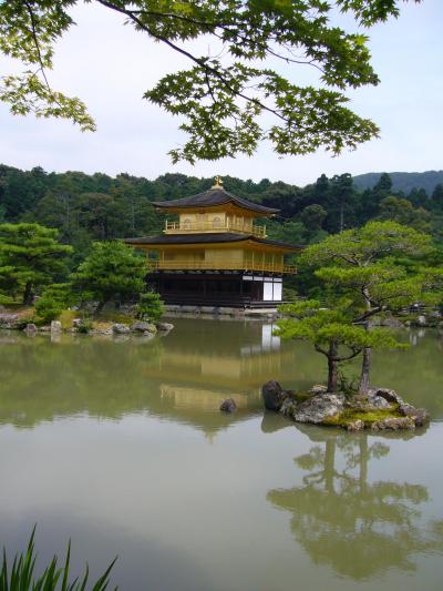 夏の京都　全日空ホテル朝食＆金閣寺＆龍安寺