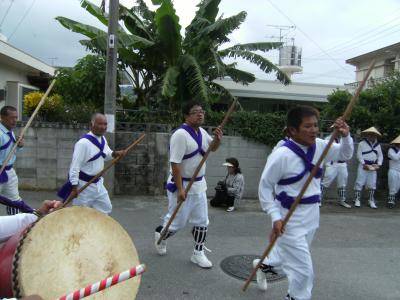 沖縄旅2010　⑥　奥武島の祭リハ－サル風景