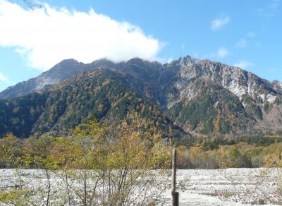 紅葉も少し過ぎたか ? ・・・上高地-明神池周辺から徳沢～バスターミナルへ