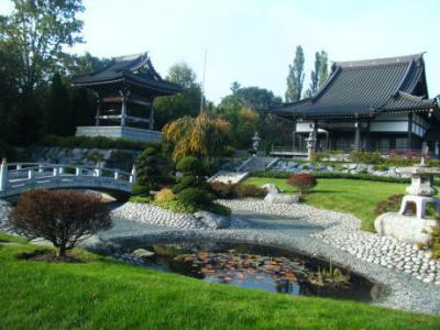 447)外国ドイツ デュッセルドルフ ノルドパーク 日本庭園建設