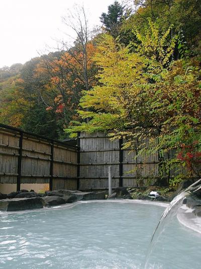 秋色の上高地・乗鞍高原散策＆白骨温泉　③　【 白骨温泉　元湯　斎藤別館 】