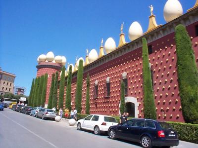ダリ美術館（フィゲラス観光）、バルセロナ日帰り旅行