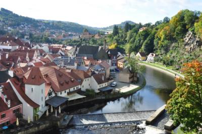 ついに来ました「チェスキー・クルムロフ」 No.1