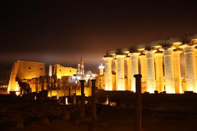 エジプト紀行（１）　ナイルの夕焼けと光の大神殿～超古代へのいざないルクソール