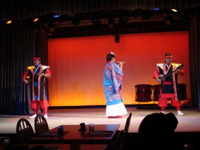 食べものばっかり親子旅　２０１０　その8(ANAインターコンチネンタル万座ビーチリゾート・オーキッドでディナー編)