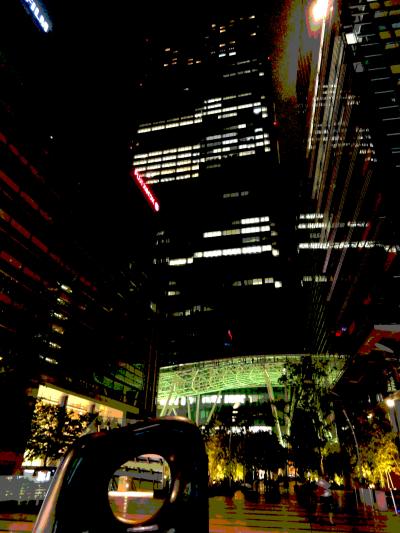 モナの世界の夜景（東京ミッドタウン）