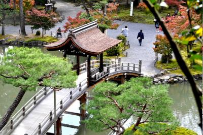 2010　紅葉を追いかけて（1）　永保寺の紅葉と着物姿